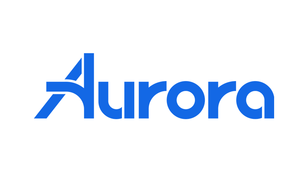 Aurora Innovation blue wordmark