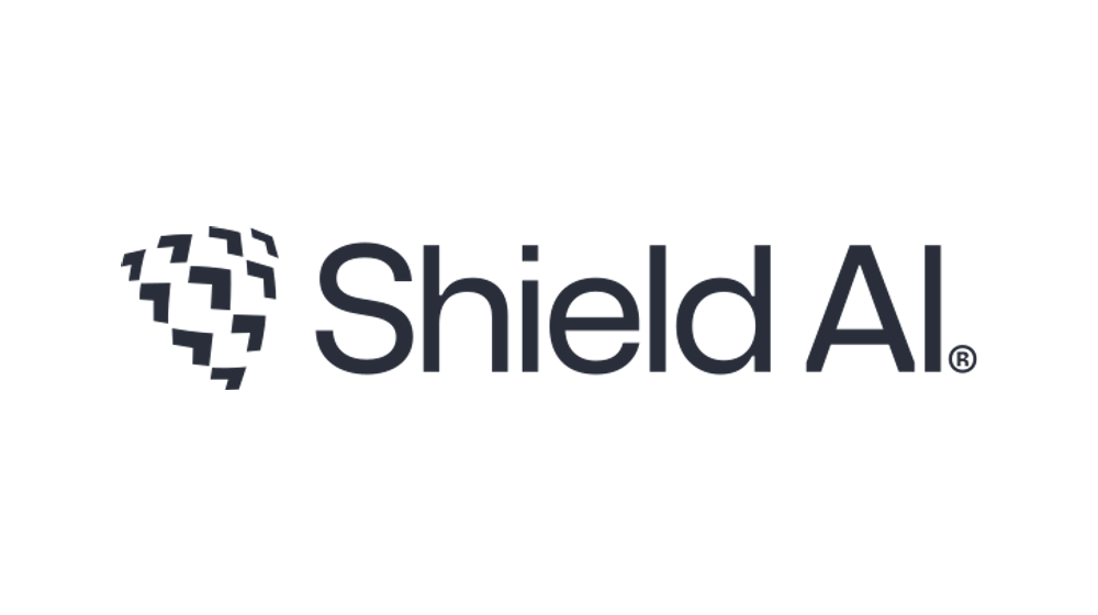 Shield AI wordmark and shield emblem