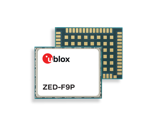 u-blox ZED-F9P GNSS receiver module