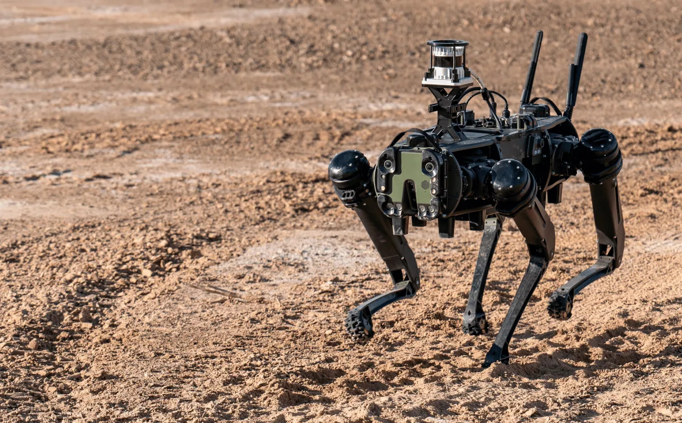 Ghost Robotics Vision 60 quadruped unmanned ground vehicle