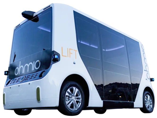 Ohmio LIFT autonomous electric shuttle