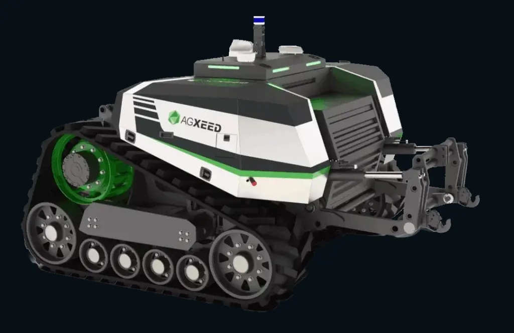 Official source-page image showing AgXeed AgBot 5.115T2.