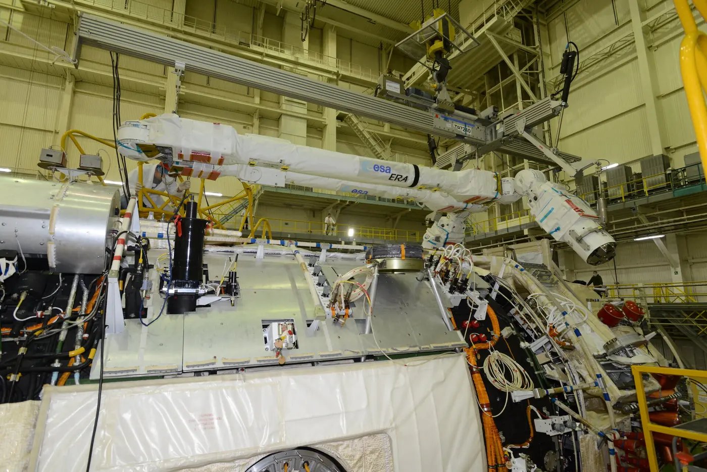 Official source-page image showing European Robotic Arm.