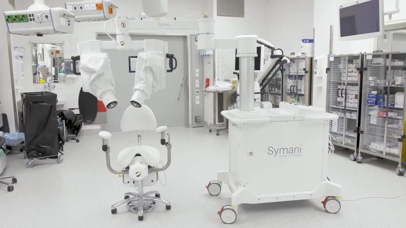 Frame extracted from MMI's official Symani product video.