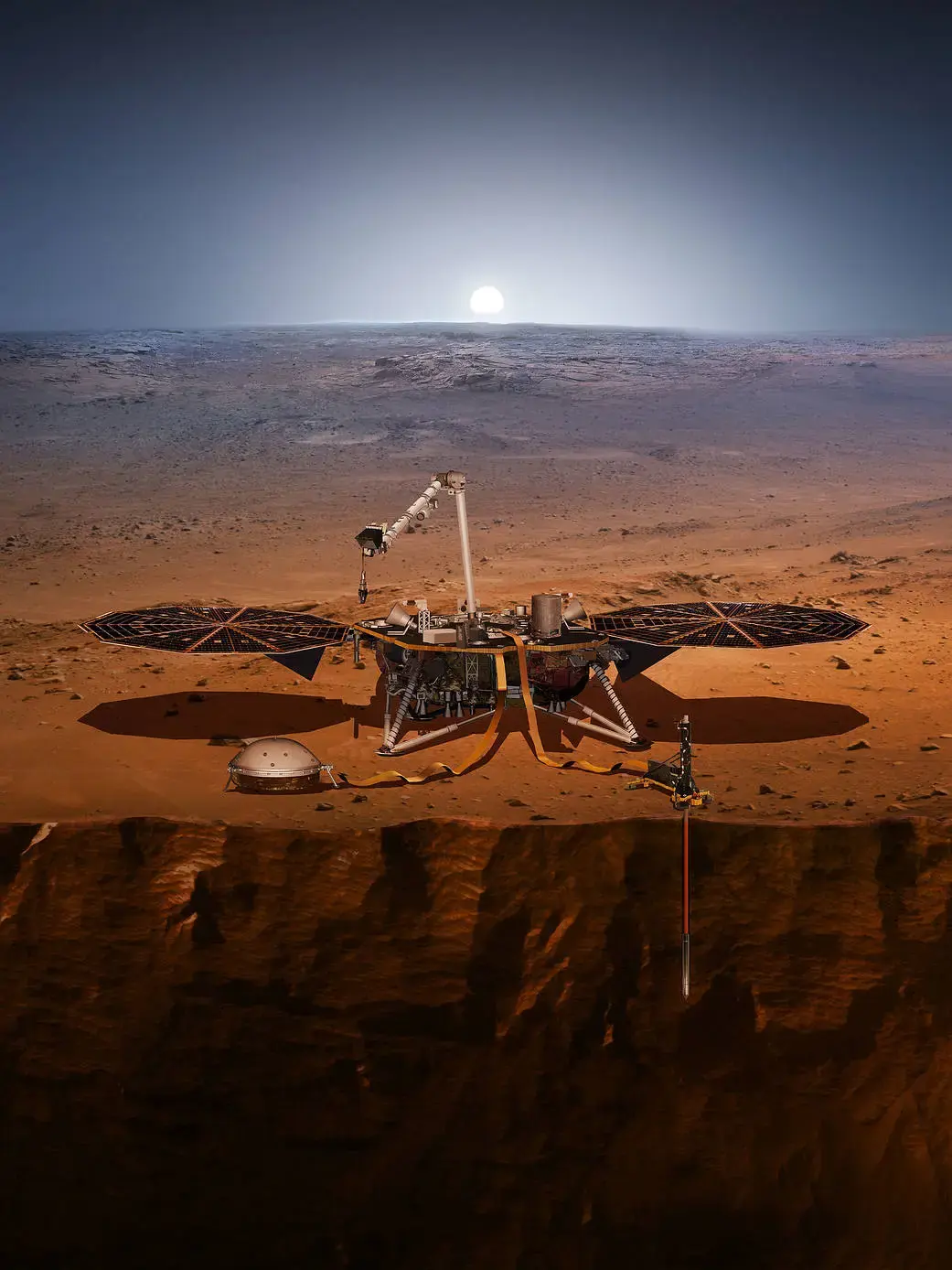 Official source-page image showing InSight.