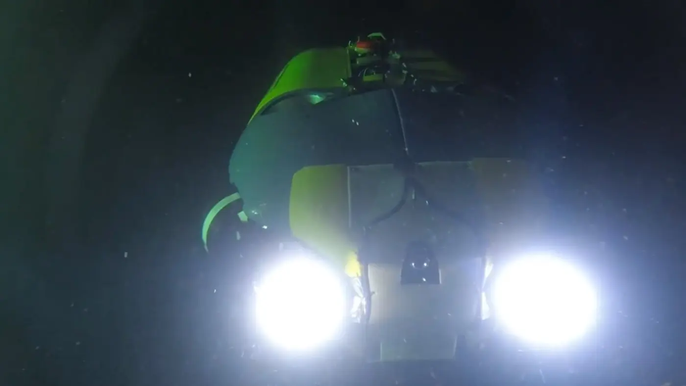 Official source-page image showing Freedom AUV.