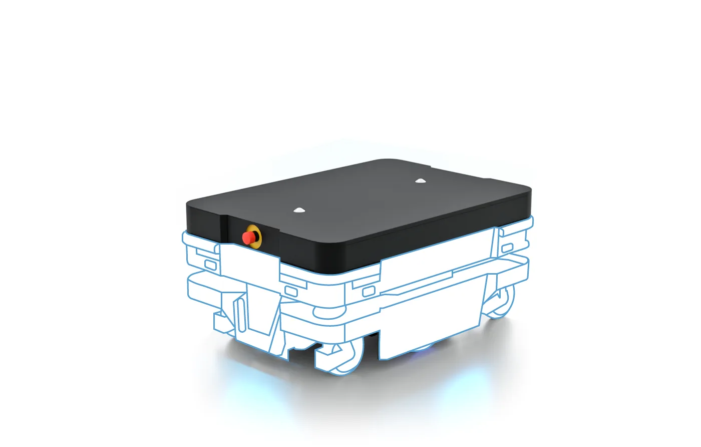MiR250 Shelf Carrier autonomous shelf transport robot