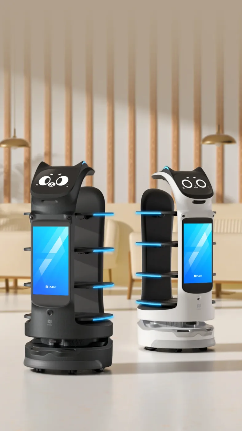 PUDU BellaBot Pro service delivery robot