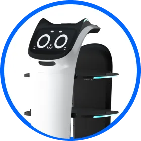 PUDU BellaBot restaurant delivery robot