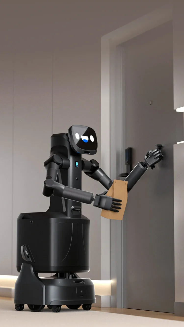 PUDU FlashBot Arm elevator-capable delivery robot