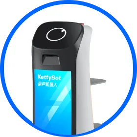 PUDU KettyBot Pro service delivery robot