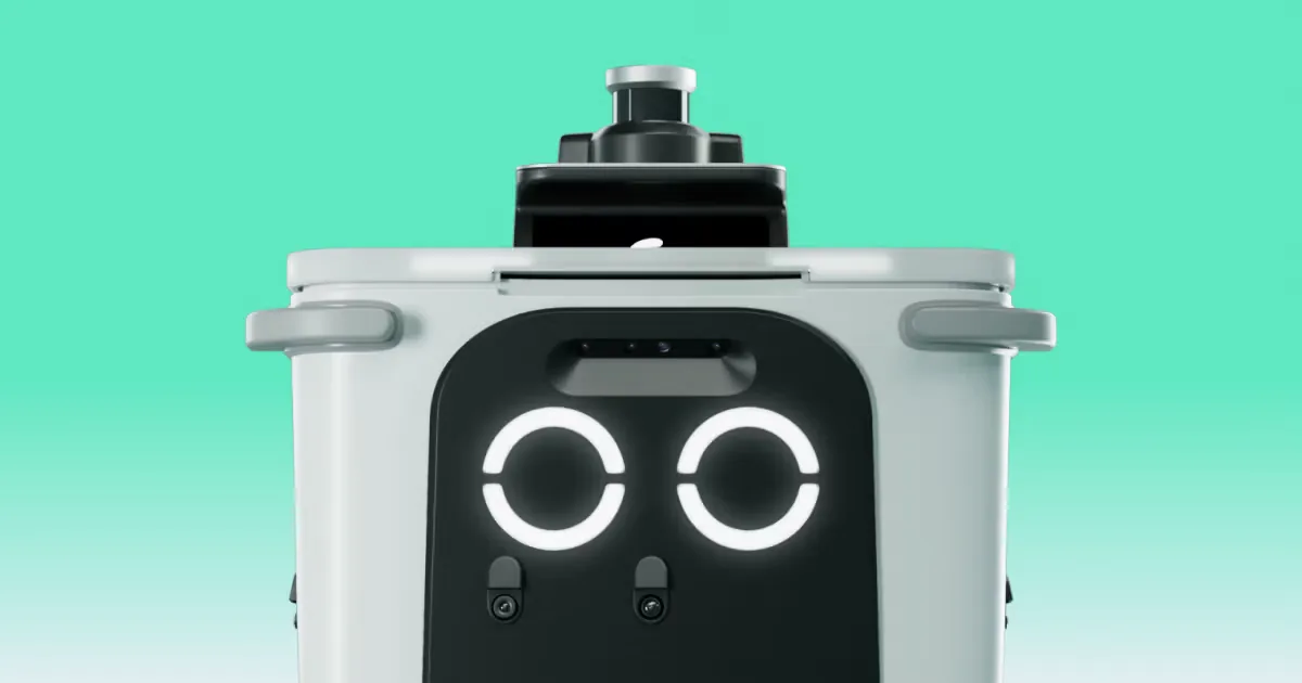 Serve Robotics third-generation sidewalk delivery robot
